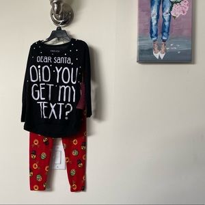 Komar Kids Black and Red Pajama Set